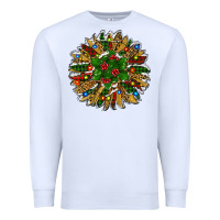White new year sunflower Premium Sweatshirt - RanaPortraitStore
