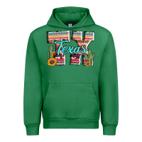 Emerald texas tx aztec cactus leopard Urban Hoodie - AdoDesignShop