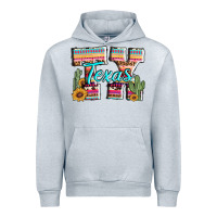 Heather Grey texas tx aztec cactus leopard Urban Hoodie - AdoDesignShop