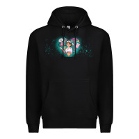 Black nurse and elements Premium Hoodie - AdoDesignShop