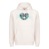 Pale Pink nurse and elements Premium Hoodie - AdoDesignShop