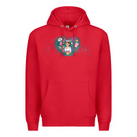 Red nurse and elements Premium Hoodie - AdoDesignShop