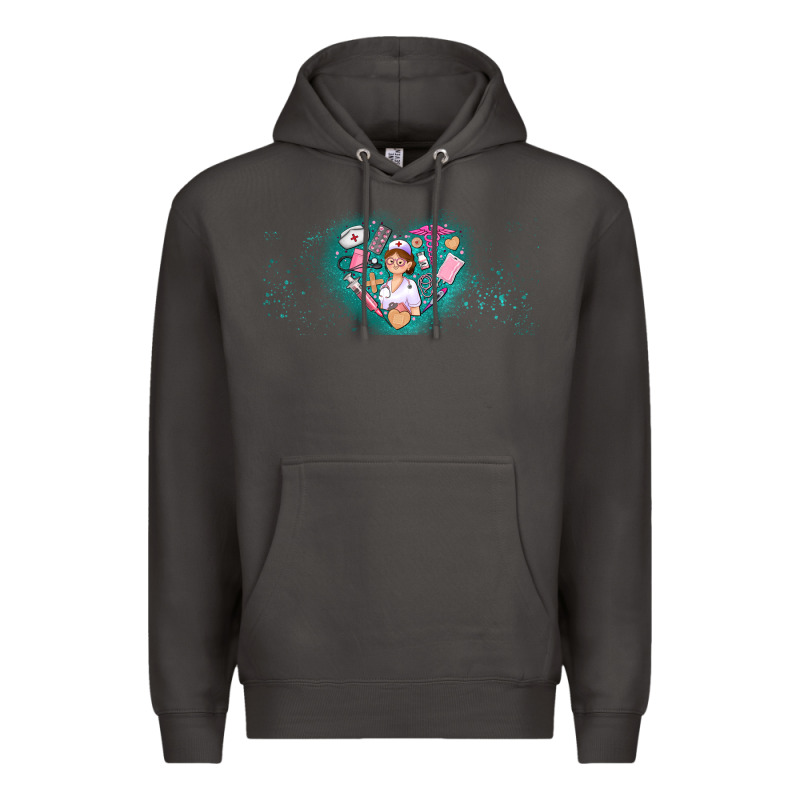Nurse And Elements Premium Hoodie by AdoDesignShop | Teevron