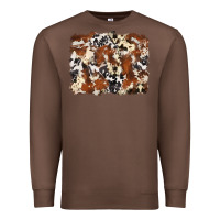 Chestnut cowhide background Premium Sweatshirt - Zillion Design Studio
