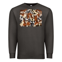 Smoke cowhide background Premium Sweatshirt - Zillion Design Studio