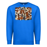 True Royal cowhide background Premium Sweatshirt - Zillion Design Studio
