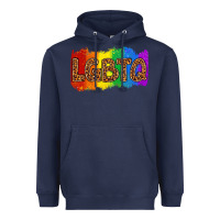 Navy lgbtq Heavyweight Hoodie - texasbilliewilder