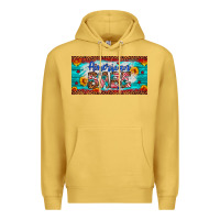 Antique Gold american babe Premium Hoodie - Artiststas
