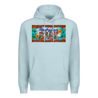 Blue Mist american babe Premium Hoodie - Artiststas