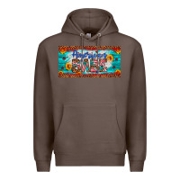 Coffee american babe Premium Hoodie - Artiststas