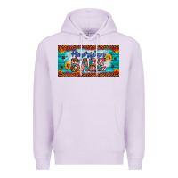 Lilac american babe Premium Hoodie - Artiststas