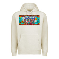 Oatmeal Heather american babe Premium Hoodie - Artiststas