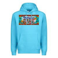 Ocean Blue american babe Premium Hoodie - Artiststas