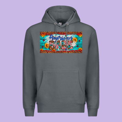 American Babe Premium Hoodie Designed By Artiststas