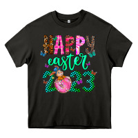 Asphalt Happy Easter Heavy Core Tee - CowhideDigitalArt