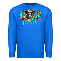 True Royal cow junkie Premium Sweatshirt - Zillion Design Studio
