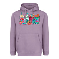 Lavender mermaid tail coffee cups Heavyweight Hoodie - Zillion Design Studio