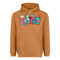Meerkat mermaid tail coffee cups Heavyweight Hoodie - Zillion Design Studio
