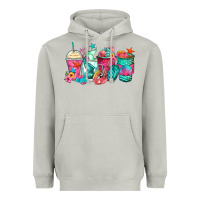 Moon Dust mermaid tail coffee cups Heavyweight Hoodie - Zillion Design Studio
