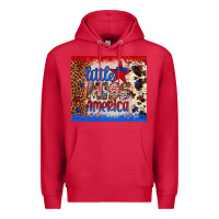 Cardinal little miss america Premium Hoodie - Artiststas