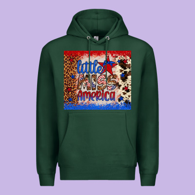 Little Miss America Premium Hoodie Designed By Artiststas