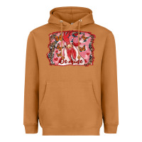 Meerkat Be Mine Rooster Heavyweight Hoodie - RanaPortraitStore