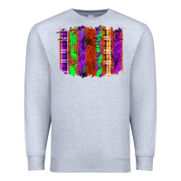 Heather Grey Halloween Brushstrokes Premium Sweatshirt - texasbilliewilder