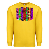 Lemon Halloween Brushstrokes Premium Sweatshirt - texasbilliewilder