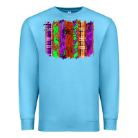 Ocean Blue Halloween Brushstrokes Premium Sweatshirt - texasbilliewilder