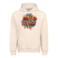Sandshell serape leopard patch Urban Hoodie - AdoDesignShop