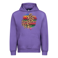 Tulip serape leopard patch Urban Hoodie - AdoDesignShop