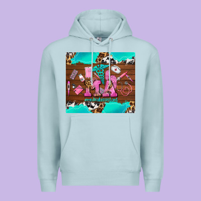 Ma Medical Assistant And Elements Premium Hoodie Designed By Adodesignshop