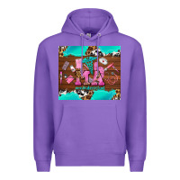 Purple ma medical assistant and elements Premium Hoodie - AdoDesignShop