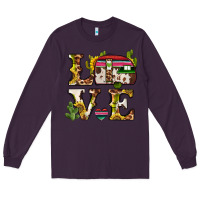 Plum love caravan Long Sleeve Tee - BarkalooDesign