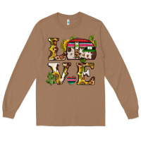 Toasted Coconut love caravan Long Sleeve Tee - BarkalooDesign