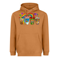 Meerkat lgbtq coffee drinks Heavyweight Hoodie - texasbilliewilder