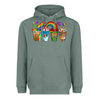 Sage lgbtq coffee drinks Heavyweight Hoodie - texasbilliewilder