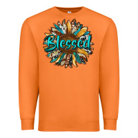 Carrot blessed sunflower Premium Sweatshirt - RanaPortraitStore