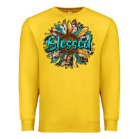 Lemon blessed sunflower Premium Sweatshirt - RanaPortraitStore