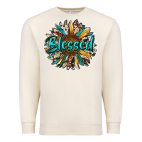 Sandshell blessed sunflower Premium Sweatshirt - RanaPortraitStore