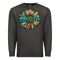 Smoke blessed sunflower Premium Sweatshirt - RanaPortraitStore