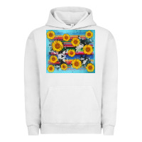 Pigment Lunar Rock serape cowhide sunflower Urban Hoodie - AdoDesignShop