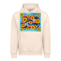 Sandshell serape cowhide sunflower Urban Hoodie - AdoDesignShop