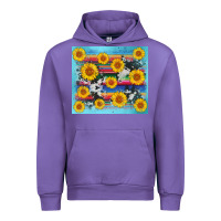 Tulip serape cowhide sunflower Urban Hoodie - AdoDesignShop