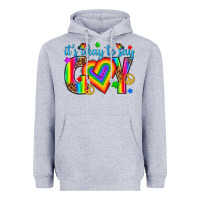 Heather Grey its okay to say gay Heavyweight Hoodie - texasbilliewilder