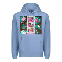 Colony Blue lpn licenced practical nurse and element Premium Hoodie - AdoDesignShop