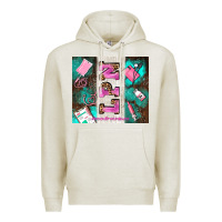 Oatmeal Heather lpn licenced practical nurse and element Premium Hoodie - AdoDesignShop