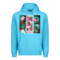 Ocean Blue lpn licenced practical nurse and element Premium Hoodie - AdoDesignShop