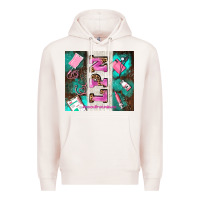 Pale Pink lpn licenced practical nurse and element Premium Hoodie - AdoDesignShop