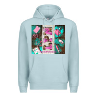 Blue Mist lpn licenced practical nurse and element Premium Hoodie - AdoDesignShop